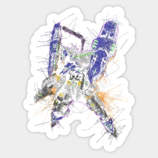 Gundam kimaris vidar Sticker